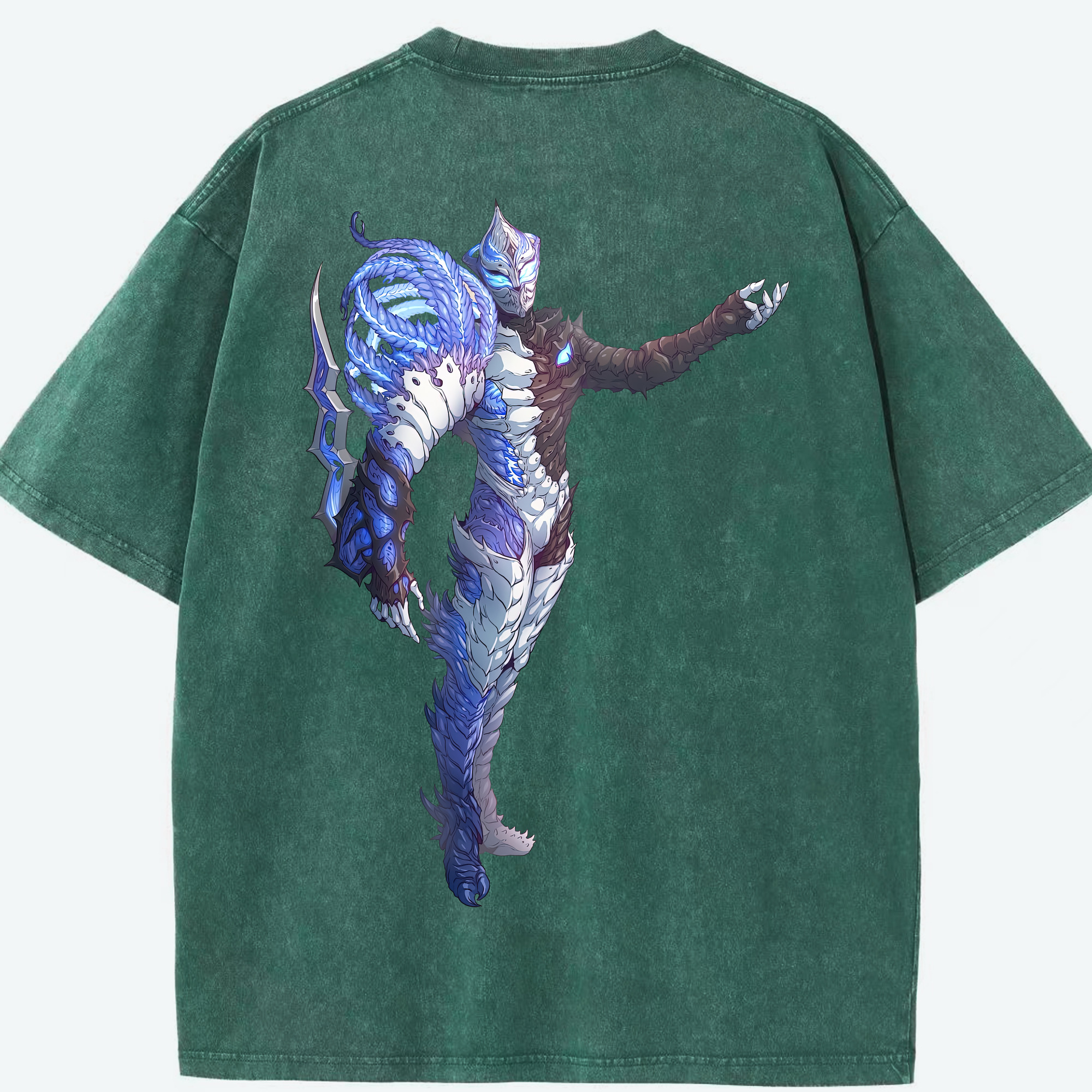 （画像用） ウルトラマン Ultraman 綿100% ヴィンテージ風 半袖Tシャツ（背面プリント）